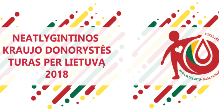Kviečiame dalyvauti 2018 metų kraujo donorystės turo per Lietuvą renginyje Pasvalyje!