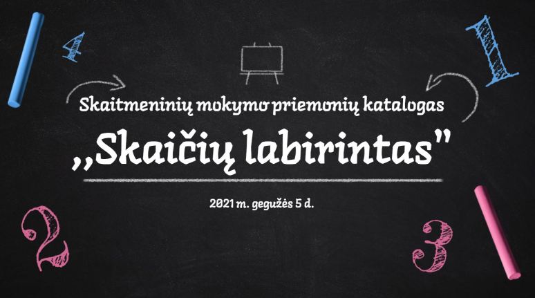 Sėkmė vaikštant „Skaičių labirinte“ arba gera dalintis!