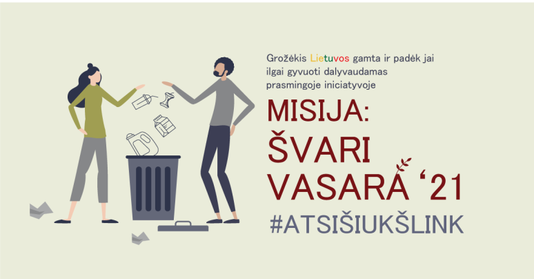 Lietuvoje vėl startuoja „Misija: švari vasara!“