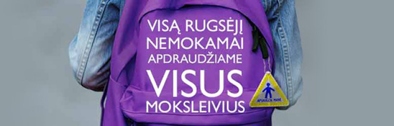 „Lietuvos draudimas“ tęsia „Apsaugok mane“ tradicijas: rugsėjį Pasvalio rajone visi moksleiviai...