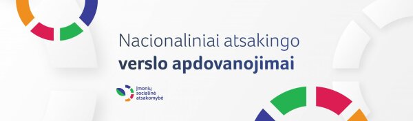 Nacionaliniai atsakingo verslo apdovanojimai 2022: įmonės kviečiamos teikti paraiškas