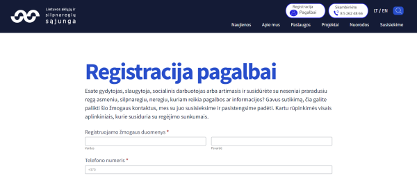 Susidūrėte su situacija, kai pažįstamas / artimas žmogus ar pacientas apako ar stipriai...