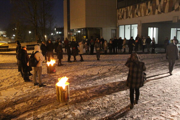  Solidarumo ir vienybės akcija Pasvalyje „Laisvė šviečia“