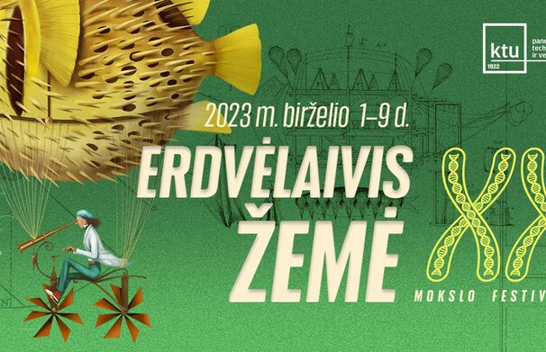 Mokslo festivalio „Erdvėlaivis Žemė 2023“ renginys Krinčino Antano Vienažindžio progimnazijoje