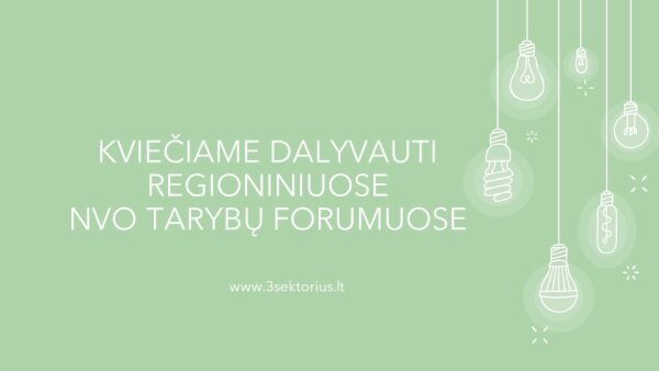 Regioninis NVO tarybų forumas