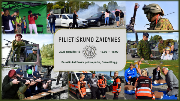 Pilietiškumo žaidynės Pasvalyje