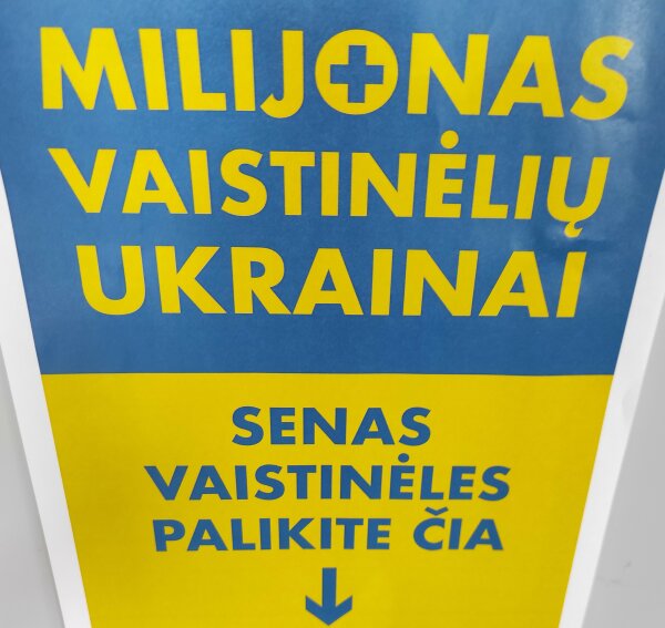 „Milijonas vaistinėlių Ukrainai“ – Pasvalio savivaldybėje