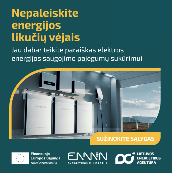 Kvietimas smulkiam verslui, ūkininkams ir atsinaujinančių išteklių energetikos bendrijoms (AIEB...