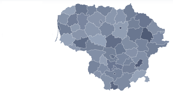 Savivaldybių aplinkosaugos reitingas 2024 m.