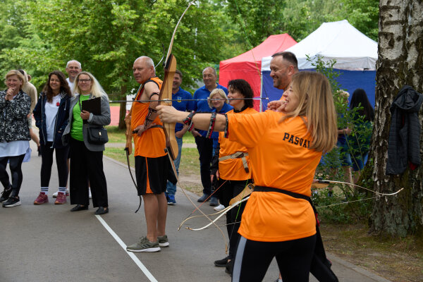 Pasvalyje vyko Panevėžio regiono savivaldybių darbuotojų sporto žaidynės