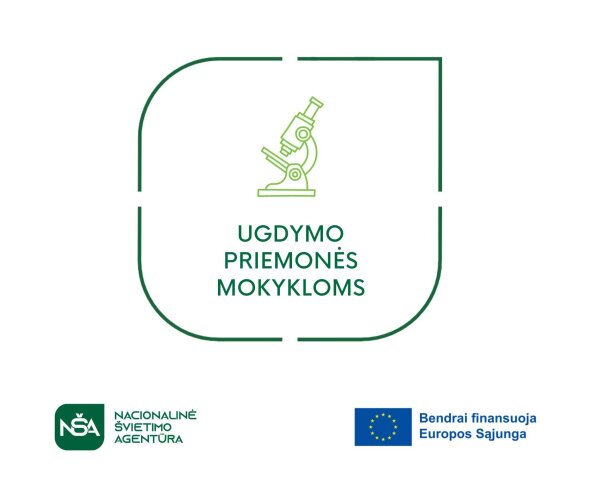 Projektas „Ugdymo priemonės mokykloms“