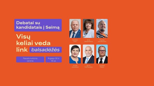 Žiemgalos rytinės vienmandatės apygardos kandidatų priešrinkiminiai debatai