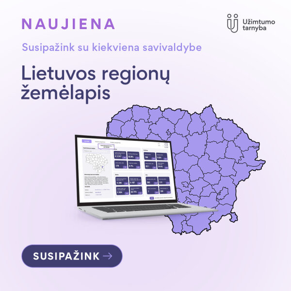 Grįžtantiems į Lietuvą tautiečiams sukurtas specialus regionų žemėlapis