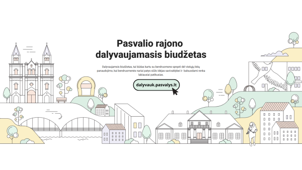 Kviečiame gyventojus siūlyti projektų idėjas
