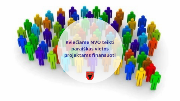 Kviečiame NVO teikti paraiškas vietos projektams finansuoti
