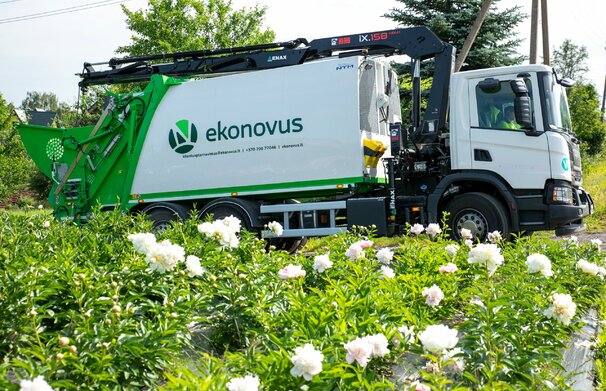 Mišrių komunalinių atliekų surinkimu Pasvalio rajone rūpinsis „Ekonovus“