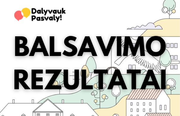 Išrinkti dalyvaujamojo biudžeto laimėtojai