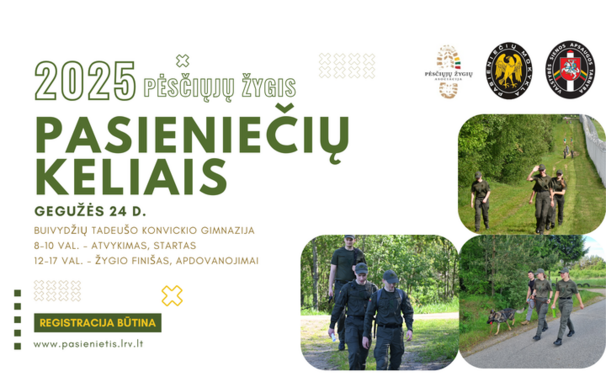 XII-asis pėsčiųjų žygis „Pasieniečių keliais“