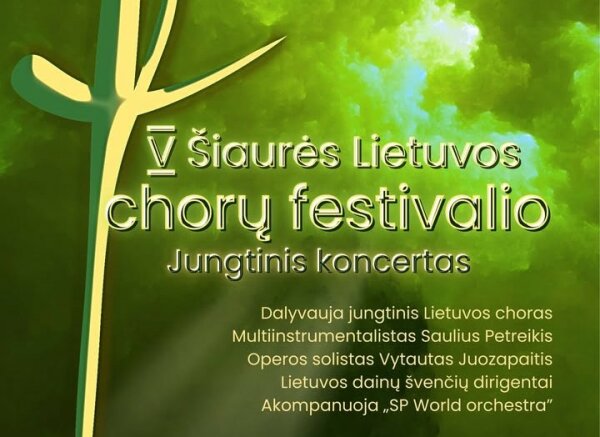Šiaurės Lietuvos chorų festivalis – jau penktąjį kartą Pasvalyje!
