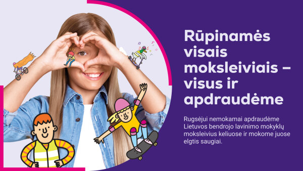 „Lietuvos draudimo“ akcija „Apsaugok mane“: rugsėjį Pasvalio rajone vėl bus apdrausti visi...