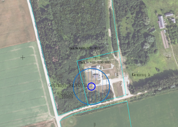 Informacija apie parengtą ir pateiktą tvirtinti  AB „Amber Grid“ Kiemėnų DAS požeminio vandens...