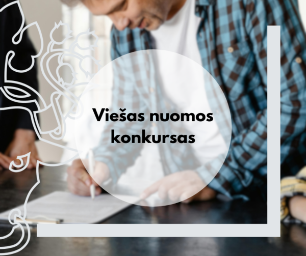 Viešas nuomos konkursas