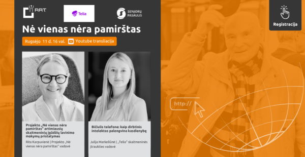 LR Prezidento Gitano Nausėdos globojamas projektas „Nė vienas nėra pamirštas“  ir vėl Jus kviečia...