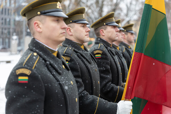 Sveikinimas Lietuvos Kariuomenės dienos proga