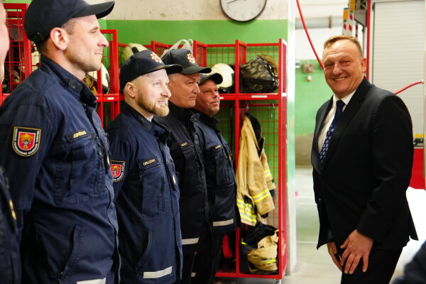 Vidaus reikalų ministro vizitas Pasvalio rajone