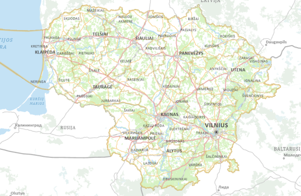 Informacinis pranešimas apie paviršinių vandens telkinių apsaugos zonų ir pakrantės apsaugos...