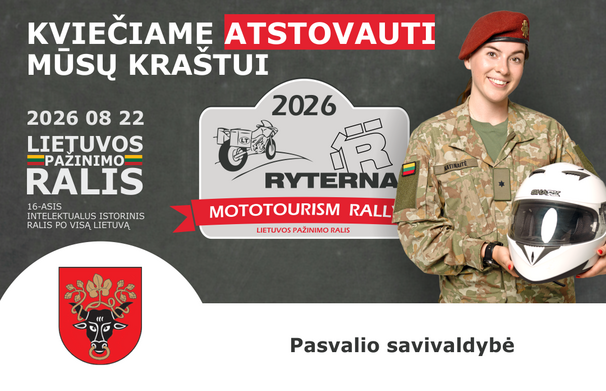 Kviečiame Jus atstovauti mūsų kraštui - vežti krašto vėliavą po Lietuvą intelektualioje kelionėje...