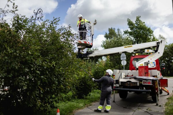 ESO mokės kompensacijas klientams, dėl audros elektros neturėjusiems ilgiau nei 72 valandas