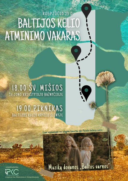 Pasvalyje – Baltijos kelio minėjimas
