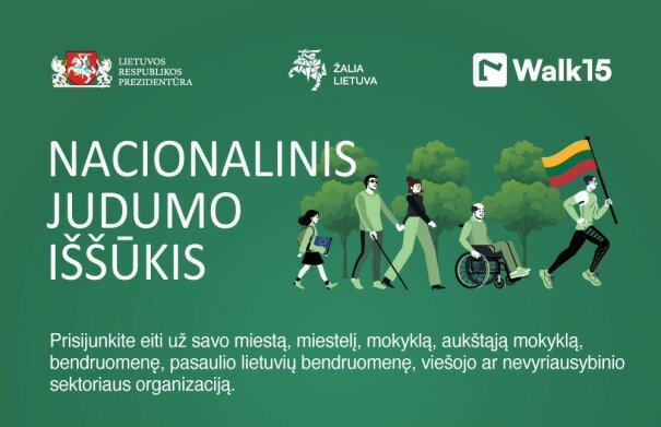 Nacionalinis judumo iššūkis grįžta jau šeštąjį kartą