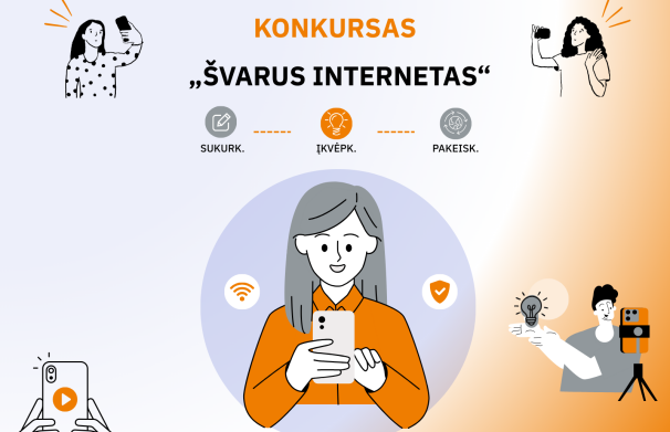 Nacionalinis moksleivių vaizdo turinio konkursas „Švarus internetas“