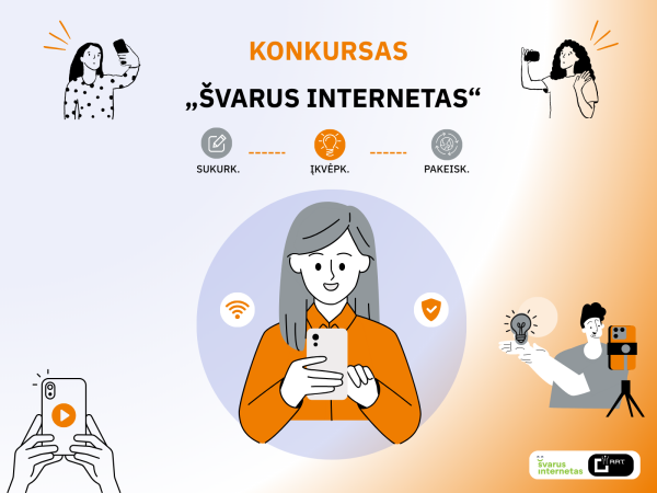 Nacionalinis moksleivių vaizdo turinio konkursas „Švarus internetas“
