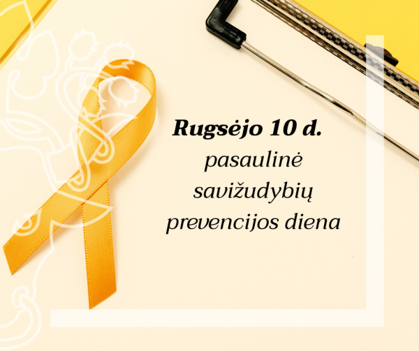 Rugsėjo 10-oji – Pasaulinė savižudybių prevencijos diena