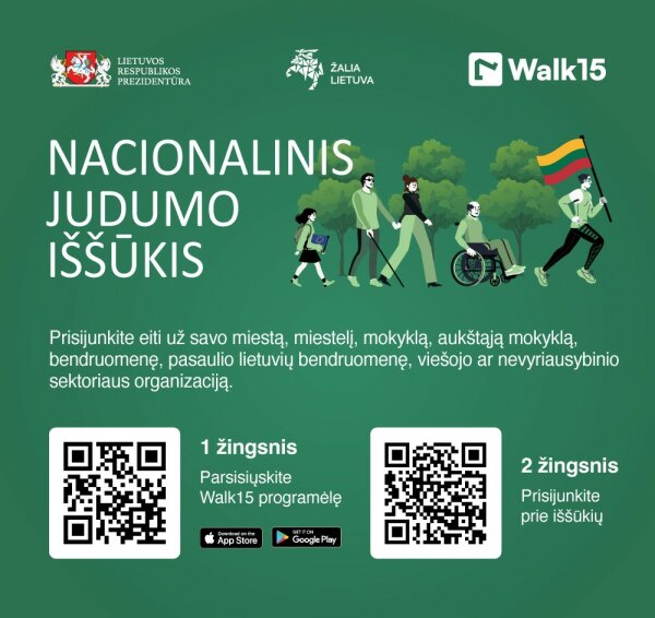 Nacionalinis judumo iššūkis grįžta jau šeštąjį kartą