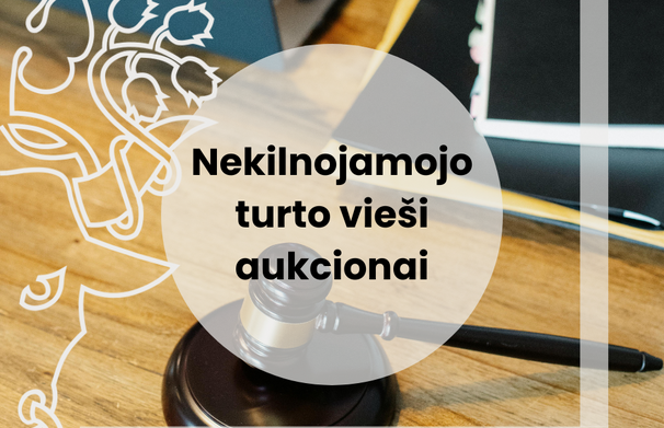 Nekilnojamojo turto vieši aukcionai