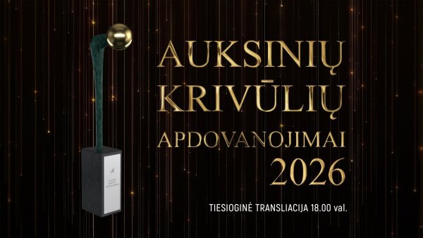 Vilniuje – 21-oji „Auksinių krivūlių“ apdovanojimų ceremonija