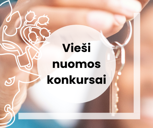 Negyvenamųjų patalpų vieši nuomos konkursai