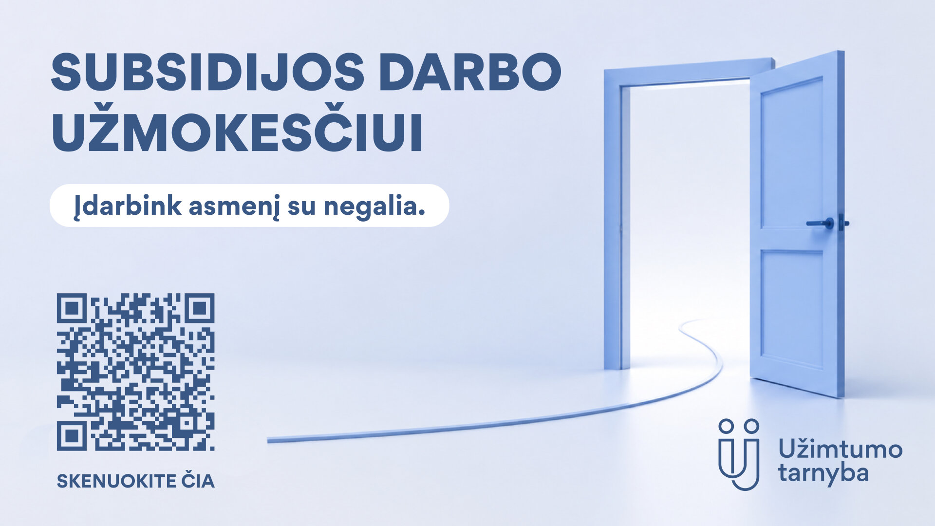 Užimtumo tarnyba. Subsidija